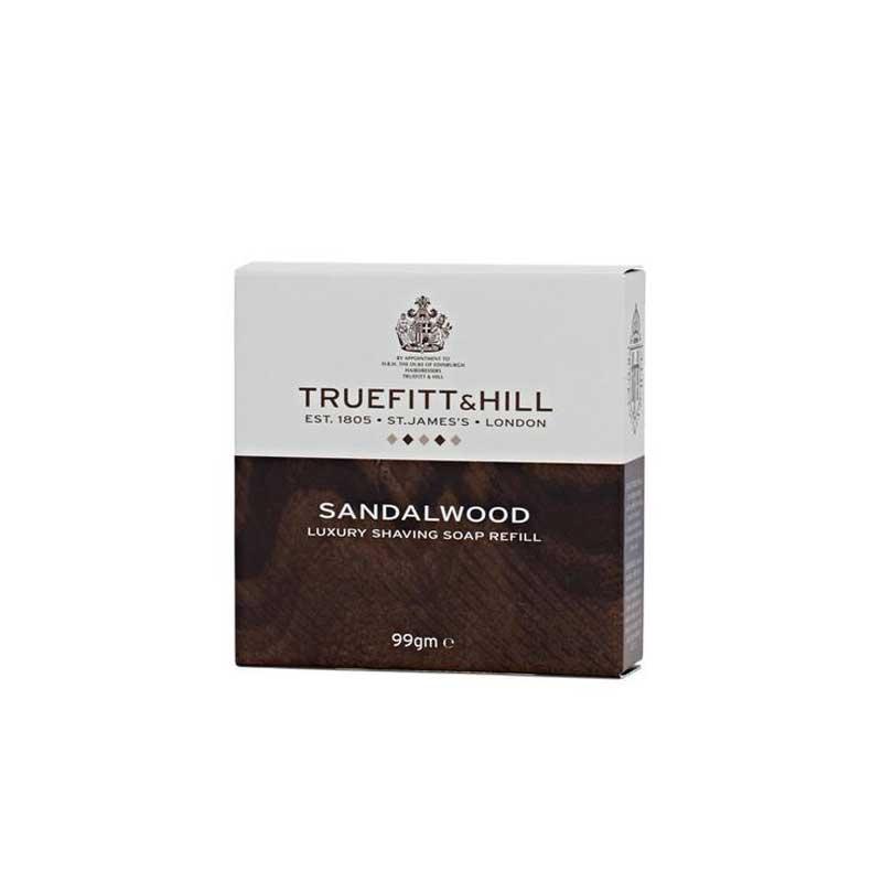 Truefitt - Bois de santal recharge de savon à barbe - 100g