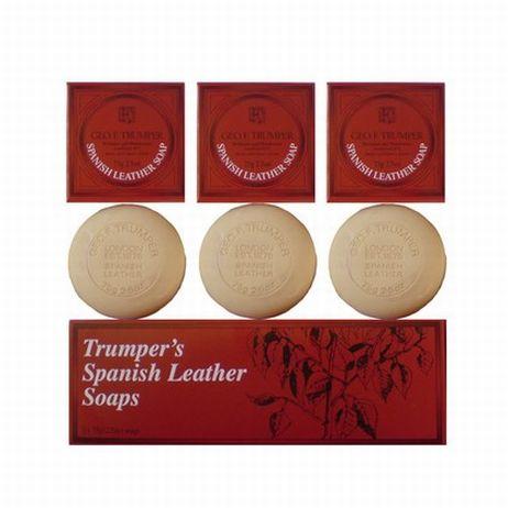 Trumper - Spanish Leather - Hand soap - 3 x 75g