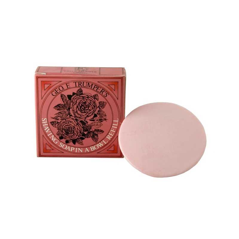 Trumper - Rose - Recharge de savon à barbe - 80g