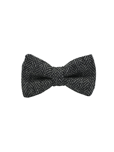Jaggs - Bow tie Tweed "Dundee" - Chevron gris clair