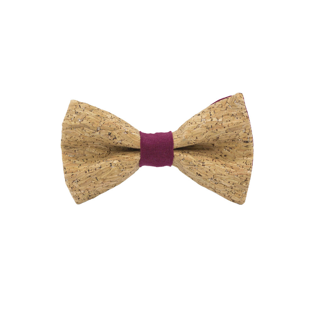 Jaggs - Kurk vlinderdasje "Merlot" - Bordeaux Ring