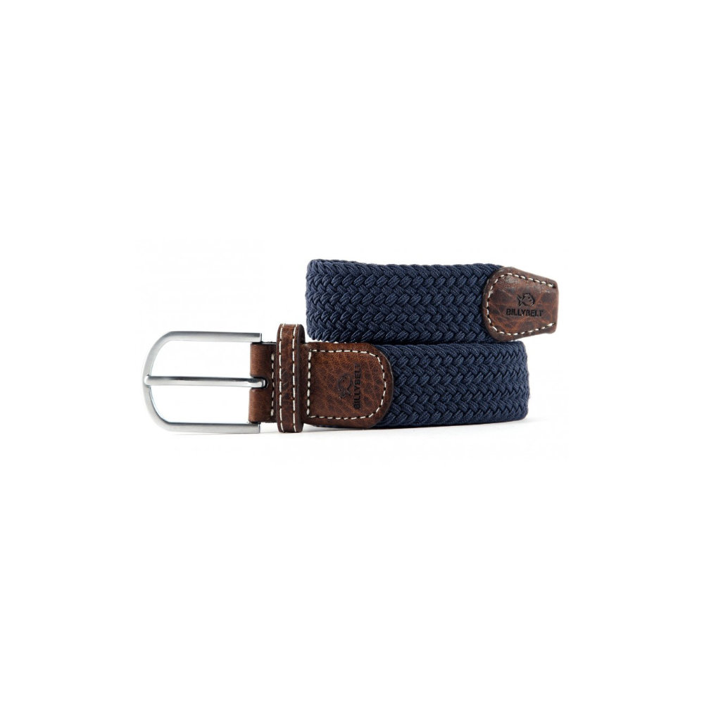 Billybelt - Ceinture tressée élastique - Bleu Ardoise - Taille 1 