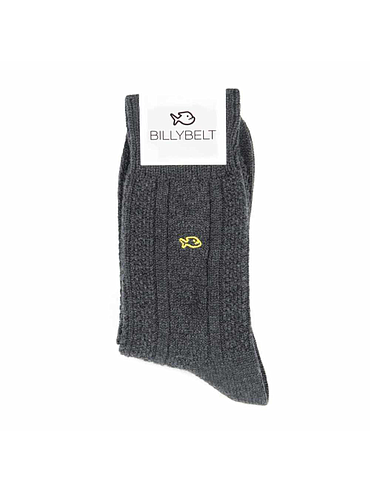 BillyBelt - Chaussettes laine de Mérinos - Charbon