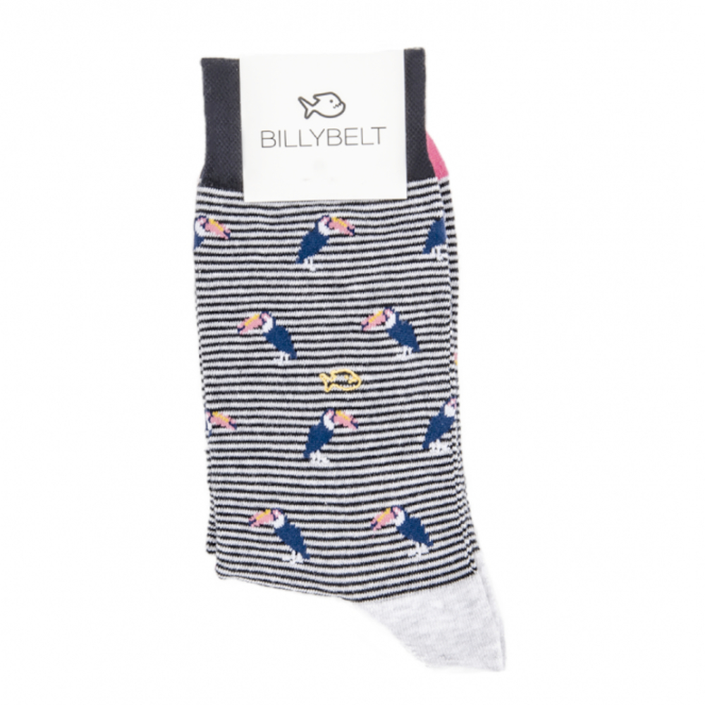 BillyBelt - Chaussettes cotton - Blanc Patch