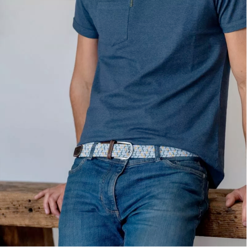Billybelt - Cotton waxed elastic belt - Timor - Size 2