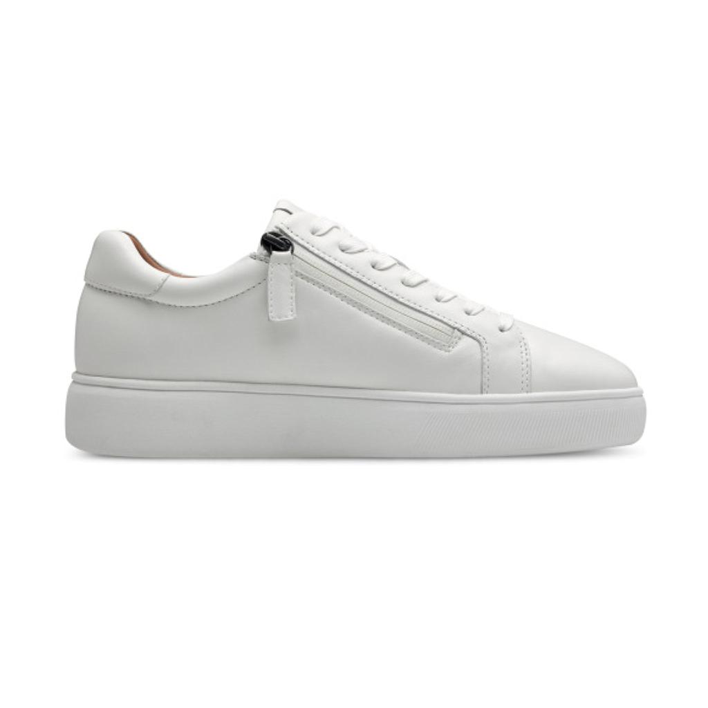 Tamaris - Chaussure de Sport - Cuir Blanc - Taille 44