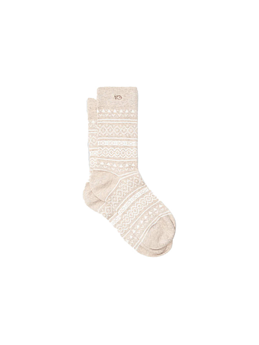 BillyBelt - Jacquard combed cotton socks - Beige