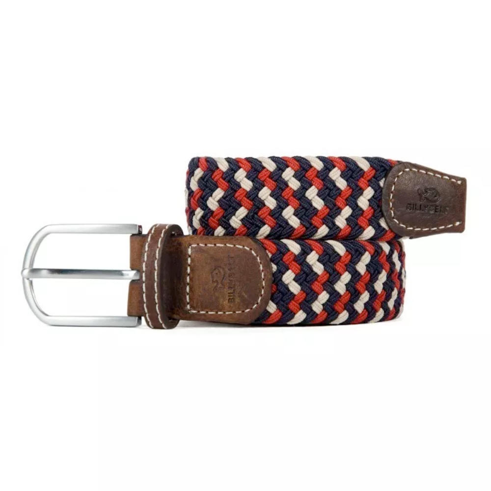 Billybelt - Elastische gevlochten riem - Amsterdam - Maat 1