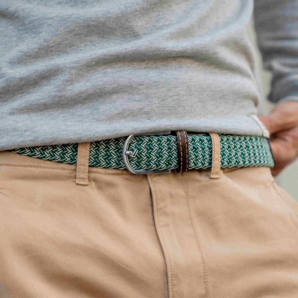 Billybelt - Ceinture tressée élastique - Irish - Taille 2
