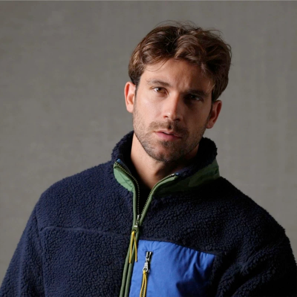 BillyBelt - Sherpa Jacket - Marine - 2XL