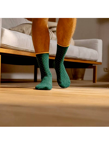 BillyBelt - Chaussettes en coton peigné Square - UK