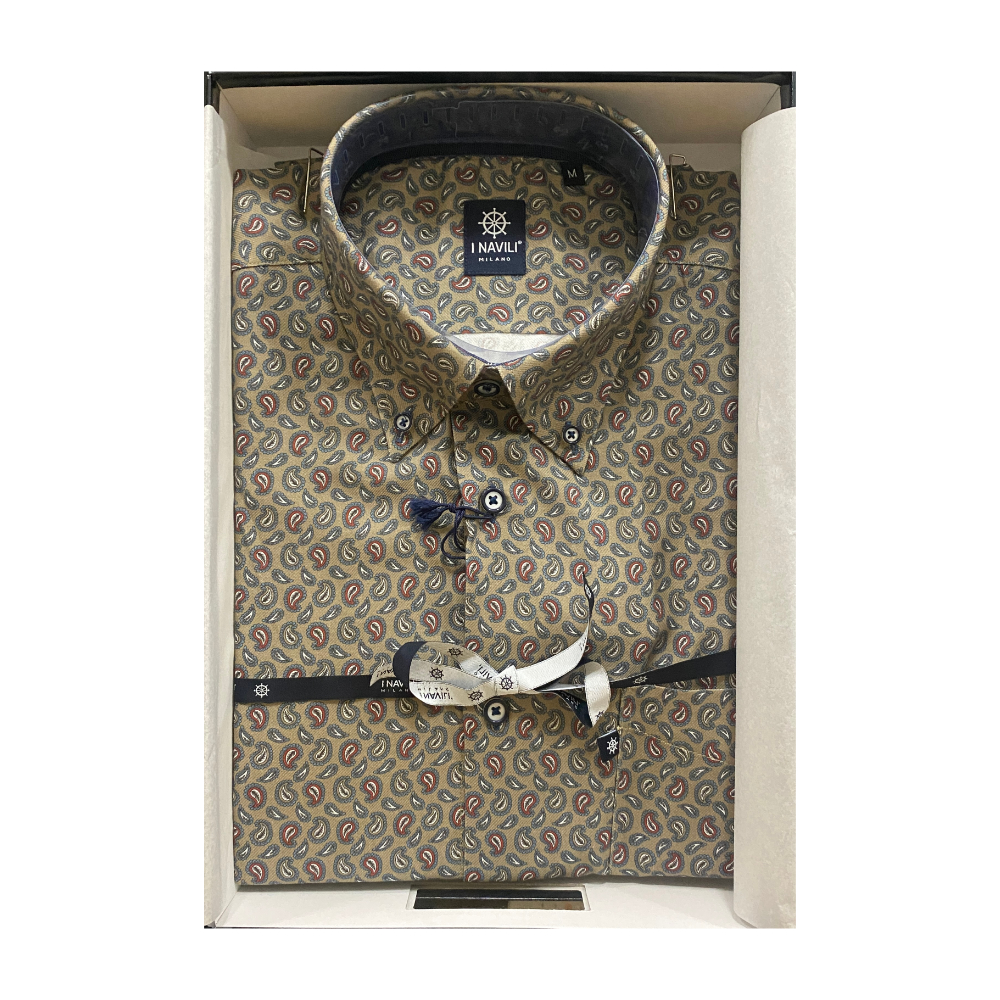 Navili - Bruin Gorgona Hemd - 3XL