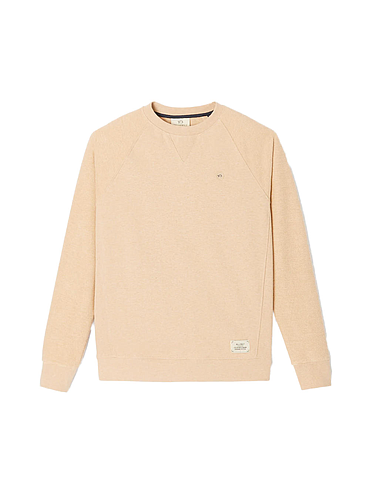 BillyBelt - Organic cotton sweatshirt 400 gr - Beige - XL