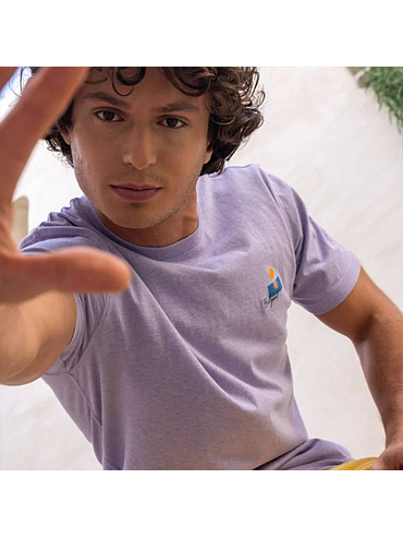 BillyBelt - Tee-Shirt Violet Vintage - Taille M