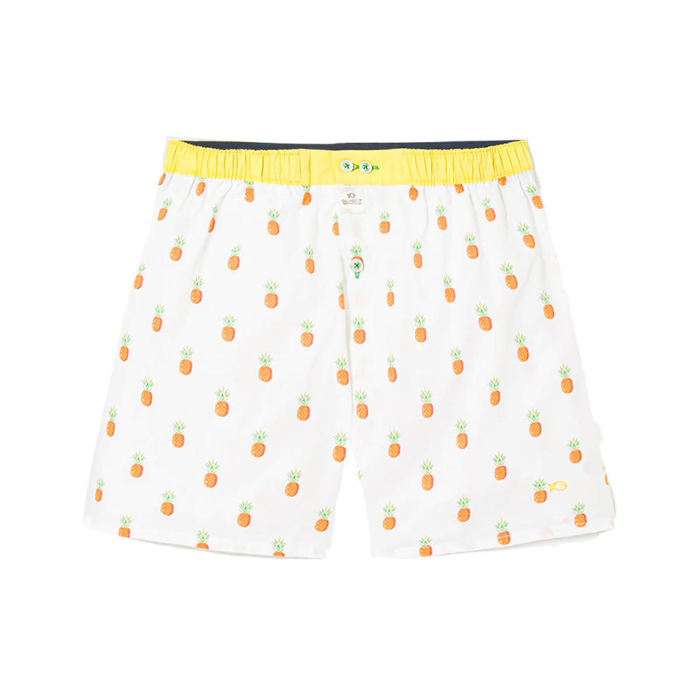 BillyBelt - Biologisch katoenen boxershorts - Fruity pineapple - Maat S