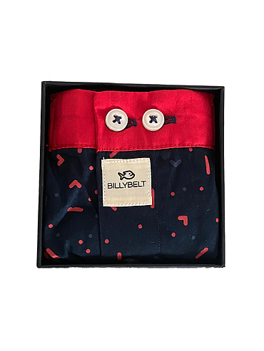 BillyBelt - Caleçon en coton bio - Fireworks - Taille XL