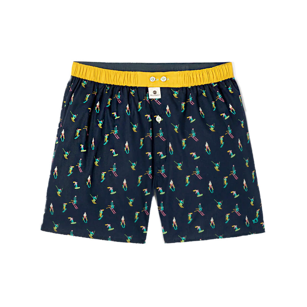 BillyBelt - Caleçon en coton bio - Tout schuss - Taille M