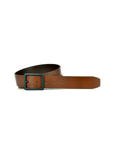 Billybelt - Ceinture en cuir - effet lisse - Cognac T 105