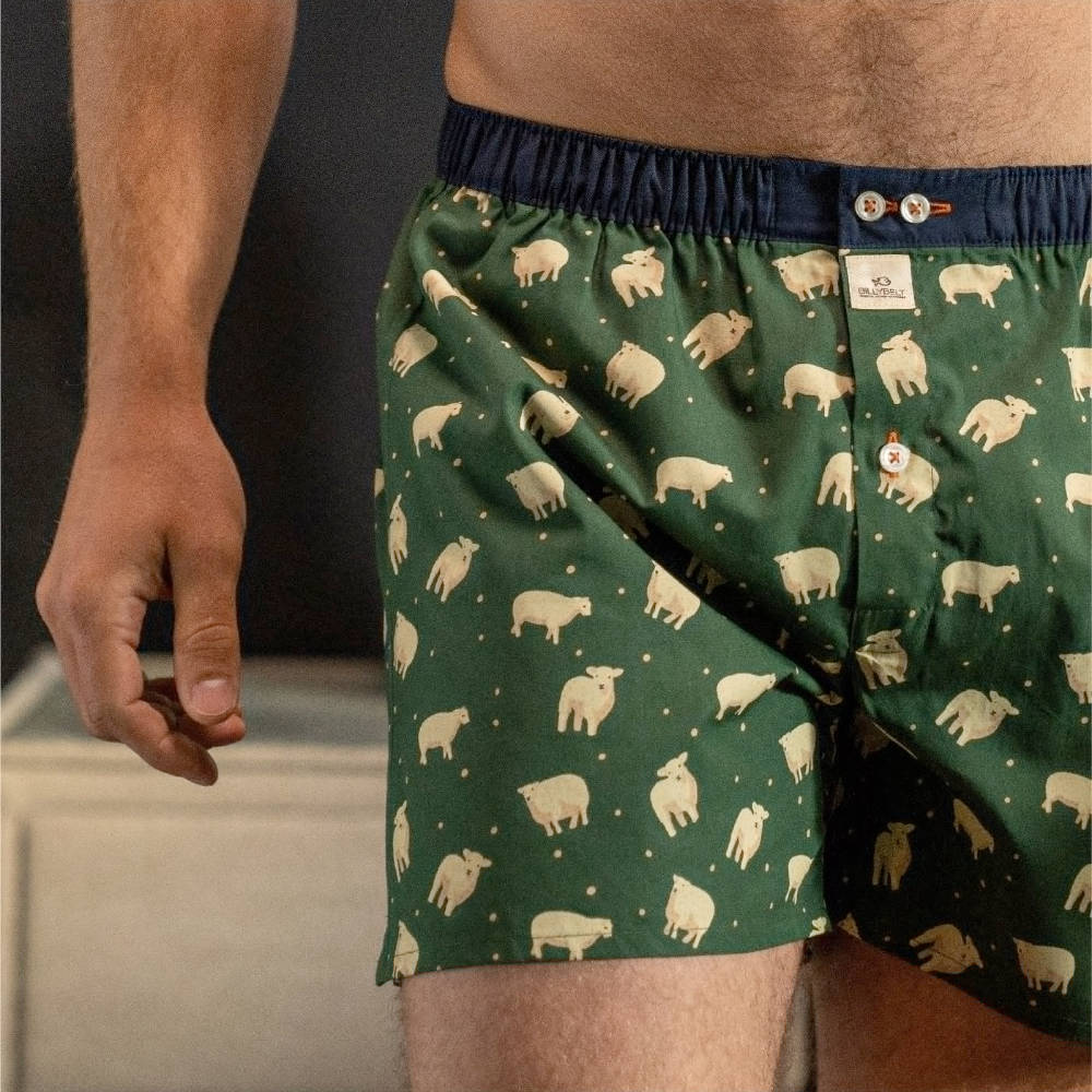 BillyBelt - Biologisch katoenen boxershorts - Irish - Maat 2XL