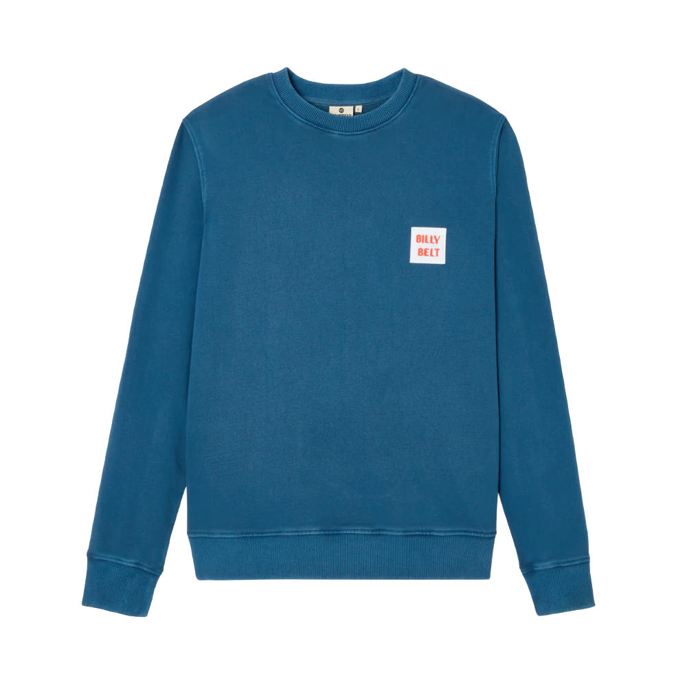 BillyBelt - Sweatshirt en coton biologique 400 gr - Marine - L