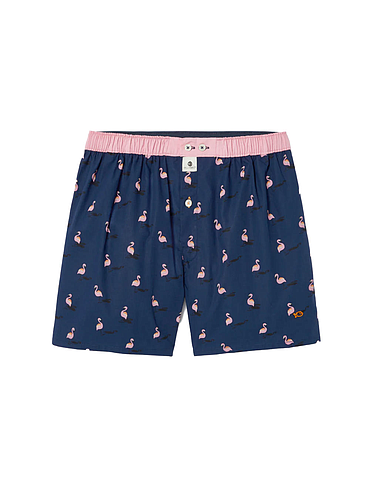 BillyBelt - Caleçon en coton bio - Flamingo - Taille XL