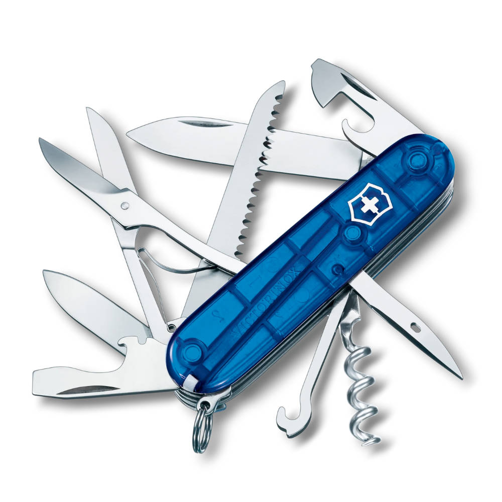 Victorinox - Huntsman Transparent Blue